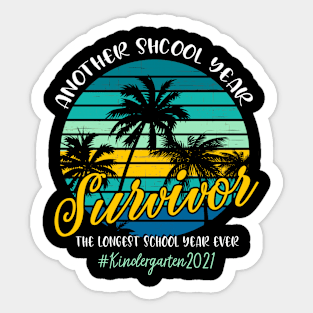 2021 The Longest School Year Ever KINDEGATEN 2021 Sticker